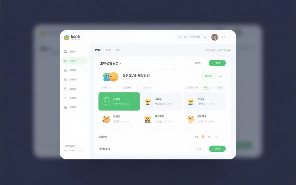 用户查询动物运动会开奖计划界面
